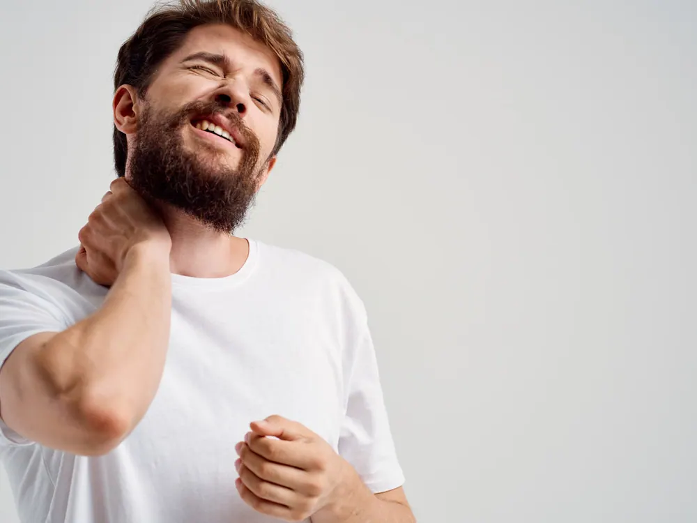 Chiropractic care for neck pain at HealthSource of Harvest in Harvest