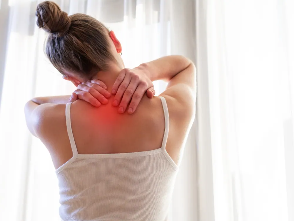 HealthSource of Harvest treating neck pain in Harvest
